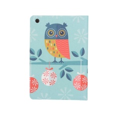 Owl Pola Flip Stand Leather Case Cover untuk IPad Mini 1 2 3-Intl