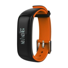 P1 Bluetooth Smartband Tekanan Darah Monitor Monitor Detak Jantung Gelang Tahan Air IP67 Smart Gelang Wearable 0.86