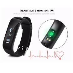 P1 Smartband Watch Tekanan Darah Smart Gelang Monitor Detak Jantung Smart Gelang Kebugaran untuk Android IOS Ponsel Smart Band & N -Intl