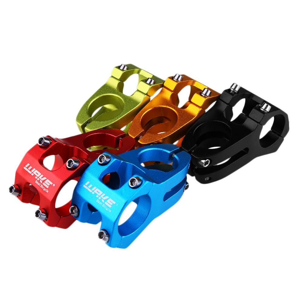 Paduan Aluminium Berkualitas Mendaki Gunung Sepeda Handlebar Batang Pendek Aksesoris-Intl