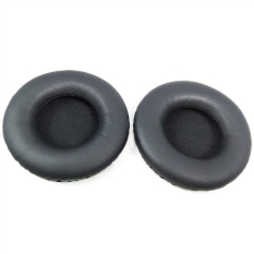 Sepasang Penggantian Bantalan Telinga Bantal untuk SteelSeries Siberia V1/V2/V3 Headphone (Hitam)-Intl