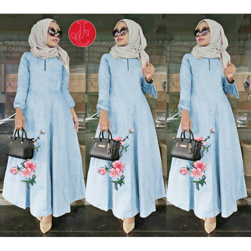 Pakaian Fashionable Maxi Wanita - Salma Maxi