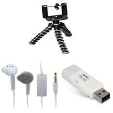 Paket Murah Tripod Gorila Mini+Handsfree Samsung+Flasdisk Toshiba 8GB