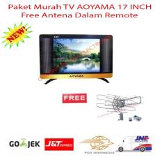 Paket Murah TV LED AOYAMA 17 INCH FREE ANTENA DALAM REMOTE