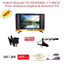 Paket Murah TV LED AOYAMA 17 INCH FREE BRACKET DAN ANTENA