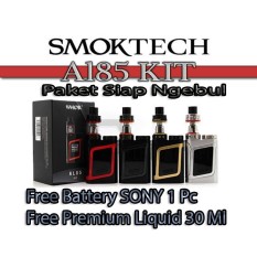 SMOK ALIEN 85 W Authentic Vape / Vapor / Rokok Elektrik + Free 1 pc Baterry Sony + Free 1 pc Liquid Premium isi 30 ml (Paket Ngebul & Siap Pakai)