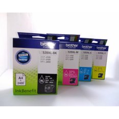 PAKET TINTA BROTHER LC539XL & LC535XL ORIGINAL @ 4 WARNA