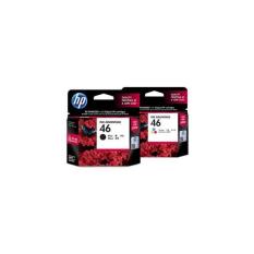 PAKET TINTA HP 46 BLACK + COLOUR ORIGINAL