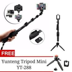 Paket Tongsis Yunteng YT 1288 dan Mini Tripod Yunteng YT 228