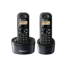 Panasonic Cordless Phone Telephone Wireless Telepon KX-TG1312 - Hitam