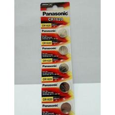 Panasonic Lithium 3 Volt Baterai Batre Kancing CR1620 utk Jam Tangan, Remote, Kalkulator Ori Original Asli.