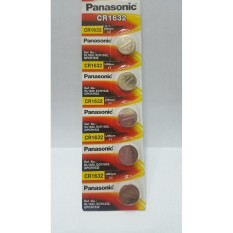 Panasonic Lithium 3 Volt Baterai Batre Kancing CR1632 utk Jam Tangan, Remote, Kalkulator Ori Original Asli.