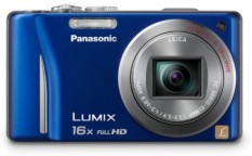Panasonic Lumix DMC-ZS10 14.1 MP Digital Kamera dengan 16X Lebar Sudut Optik Stabilized Zoom dan Fungsi GPS Dibangun Di-Dalam (biru) -Internasional