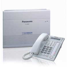 Panasonic PABX PBX KX-TES824 3 Co Line + 8 Extension + Key Display Phone KX-T7730 - Putih