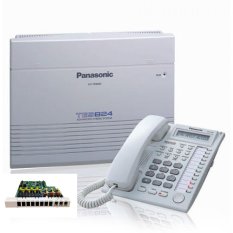 Panasonic PABX PBX KX-TES824 - 6 CO Line - 16 Extension + Key Display Phone Telepon KX-T7730