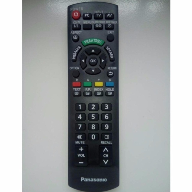 Panasonic Remote Control Viera Lcd Led -Hitam