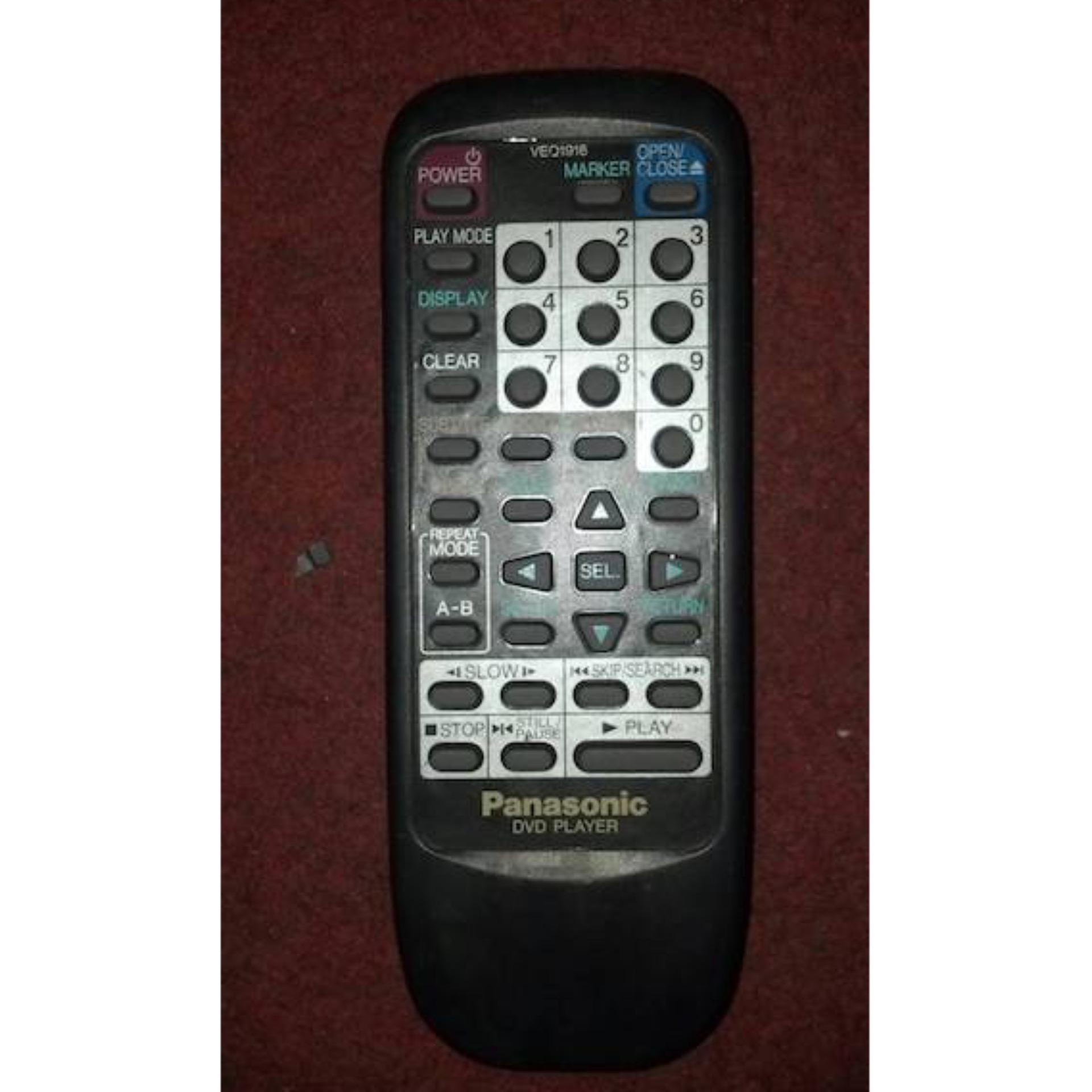 Panasonic Remote DVD Player Original - Hitam