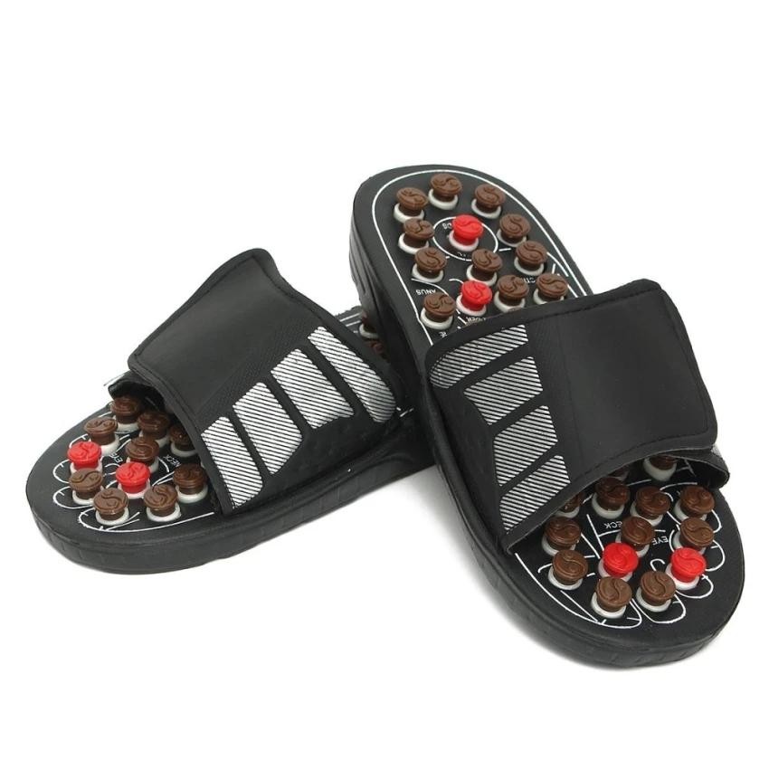 Panda Online 1 Pair Sandal Lenscase Akupunktur Kaki Sehat Alat Pemijat-Internasional