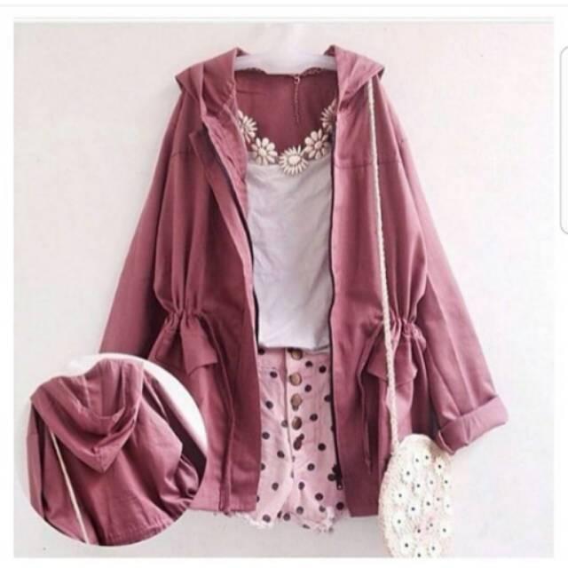 Parka/Parka Murah/Baju Murah/Baju Grosir/Tanah Abang/Parka Cewek/Jaket Bomber/Jaket/ PARKA BIASA
