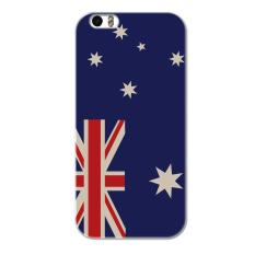 PC Bendera Plastik Australia Case untuk Apple iPhone 6 Plus Navy (Biru)-Intl