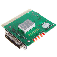 PC POST Kartu Tes Diagnostik Motherboard Analyzer untuk PCI/LPT 2 Digit