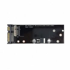 PCBA 17 + 7pin SSD HDD Ke SATA 22Pin Hard Disk Cartridge Drive untuk Macbook Air Pro MD223 MD224 MD231 MD232 SSD