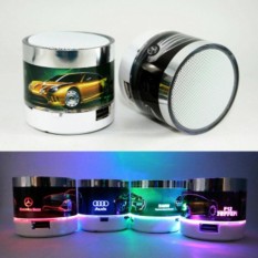 Speaker Mini mobil Portable Bluetooth Wireless With Superbass Stereo LED