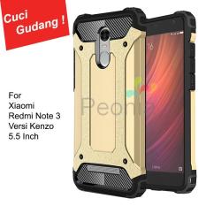 Peonia Kingkong Defender Slim Armor HardCase for Xiaomi Redmi Note 3 , Redmi Note 3 Pro / Prime versi Kenzo ( sama ukuran ) - Gold