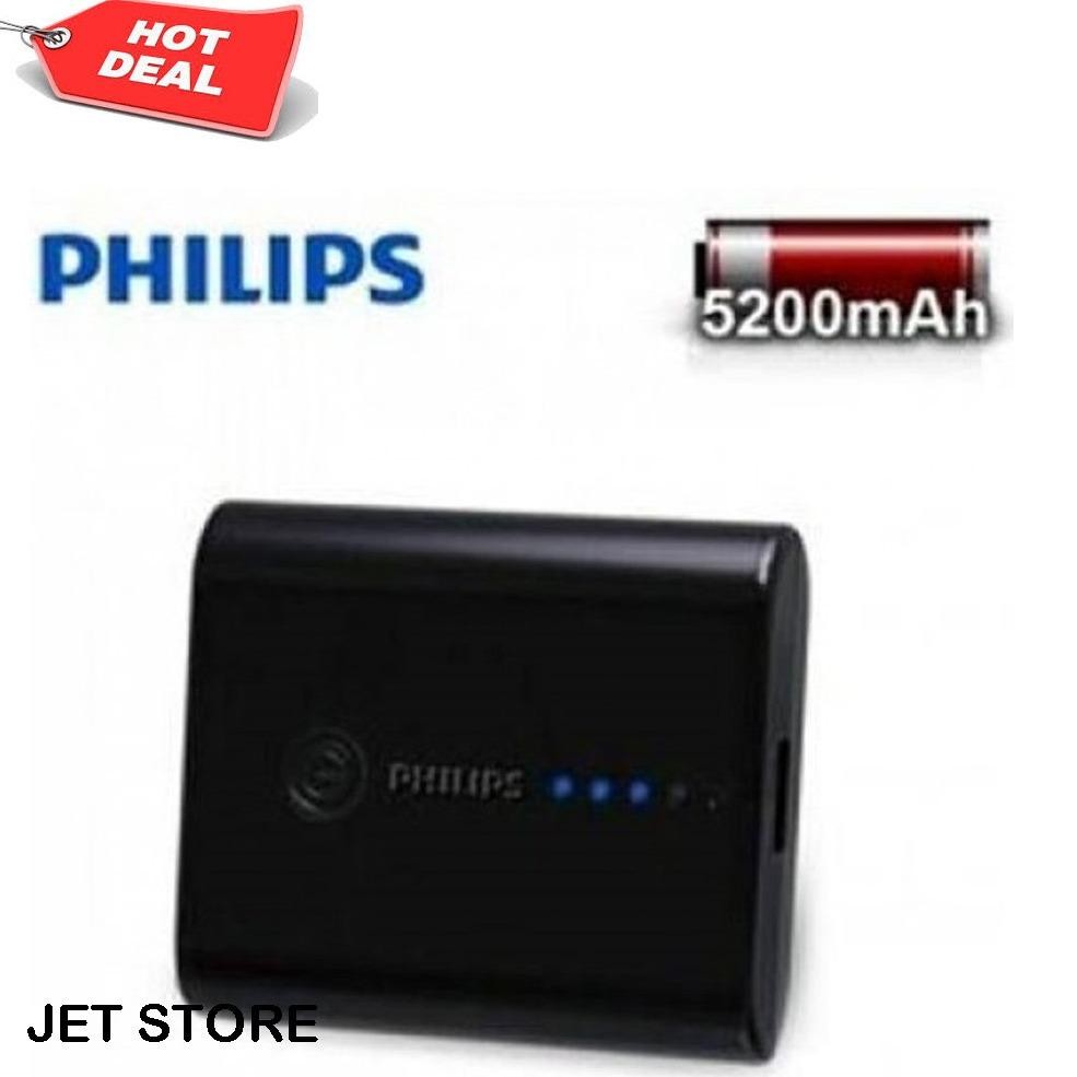 Philips Original Power Bank 5200 mAh New DLP-5202 