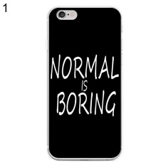 Phoenix B2C Normal Membosankan Casing Ponsel Cover untuk iPhone 7 Plus 5.5 (1 #)-Intl