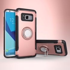 Untuk Galaksi S7 dengan Lingkaran Penahan Stand Penyangga, 360 Derajat Dapat Disesuaikan Lingkaran Pegangan Penyangga Kompatibel dengan Magnetik Mobil Dudukan Anti-sidik Jari Ramping Teluk Kecil-Internasional