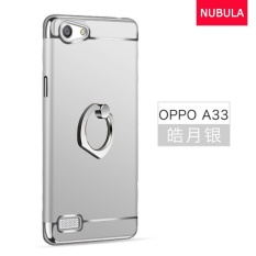 Phone Case untuk OPPO A33/NEO7 3 In 1 Hard PC Pelindung Belakang Menutupi Case/Anti Jatuh Ponsel Cover/Tahan Guncangan Ponsel Case dengan Logam Cincin-Intl