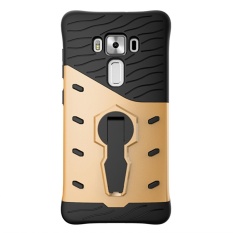 Sarung Ponsel Antiguncangan Phonecase Kembali Pemegang Cover Bagus Sarung Untuk Asus Zenfone 3 Deluxe ZS570KL (5.7)-Intl