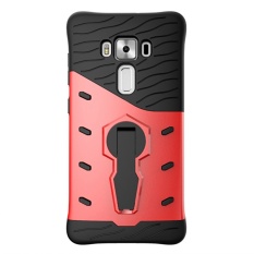 Kasus Telepon Tahan Guncangan Phonecase Back Holder Cover Kasus Bagus untuk ASUS Zenfone 3 Deluxe ZS570KL (5.7)-Intl