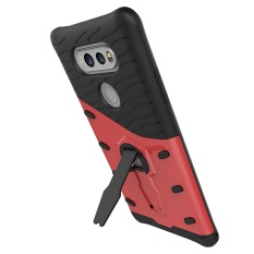 Kasus Telepon Tahan Guncangan Phonecase Back Holder Cover Kasus Bagus untuk LG V20-Intl