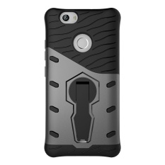 Kasus Telepon Tahan Guncangan Phonecase Back Holder Phonecase Bagus Cover untuk Huawei G9-Intl