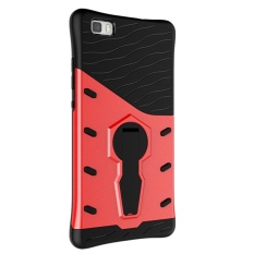 Kasus Telepon Tahan Guncangan Phonecase Back Holder Phonecase Bagus Cover untuk Huawei P8 Lite-Intl