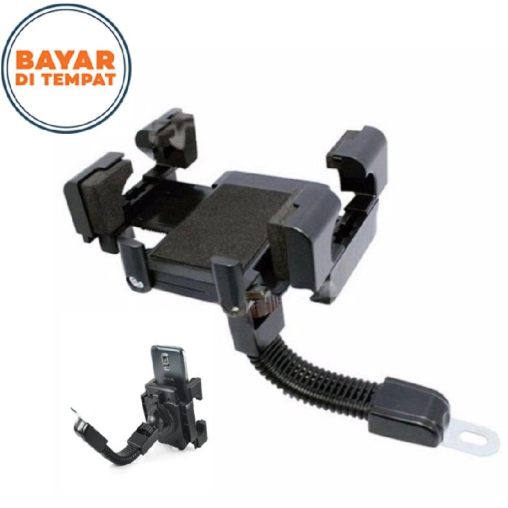 Phone Holder Motor Universal HP Untuk Motor Sport / Matic / Bebek