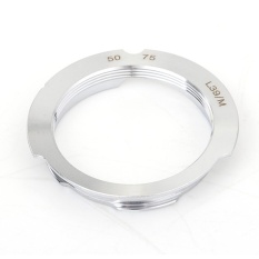 Pixco Leica M39 Mount 50-75mm Lens To Leica M Camera Adapter(Silver)