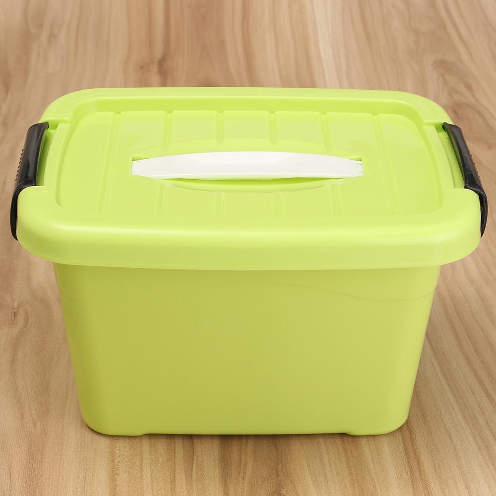 Plastik Kantor Penyimpanan Kotak Kontainer Kerajinan Makeup Organizer Case House Desktop Hijau Plastik Kantor Penyimpanan Kotak Kontainer Kerajinan Makeup Organizer Case House Desktop Hijau