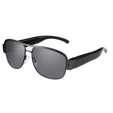 Polarized Hitam Sunglasses HD 1080 P 5MP Mini Kamera ForSportsRecording Kacamata Spy Tersembunyi Kamera Kacamata-Intl