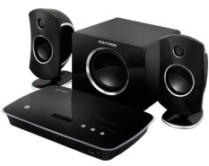 Polytron Home Theatre Mini 2590K DVD Theater In Box Karaoke - Hitam