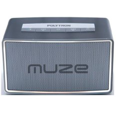 Polytron Muze PSP B1 Silver - Mini Bluetooth Speaker - Silver