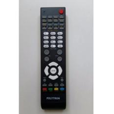Polytron Remote TV LCD/LED - TABUNG - FLAT SLIM - Hitam