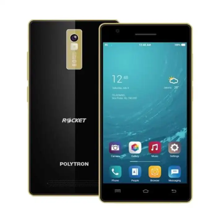 Polytron Rocket S2 R 2457 Smartphone Black Gold 8gb 1gb Lazada Indonesia