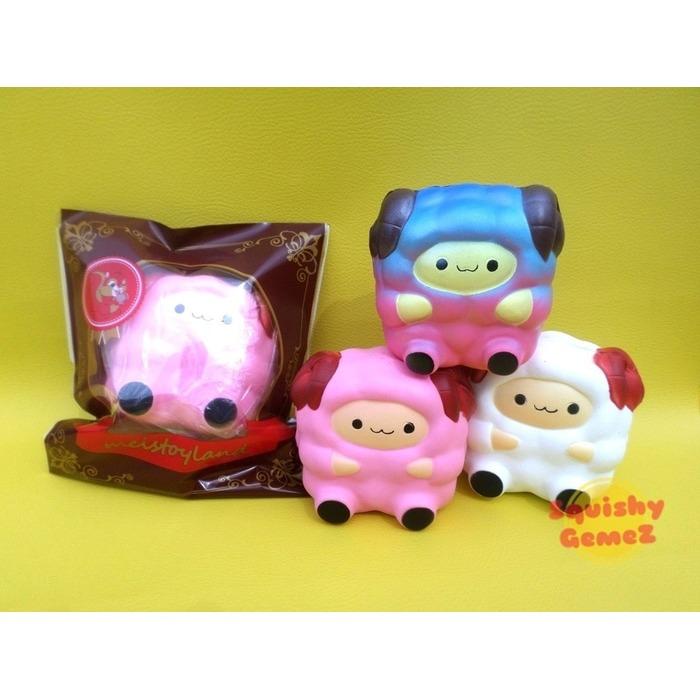 Pop Pop Sheep Squishy By Pat Pat Zoo Replika Small-Medium Murah