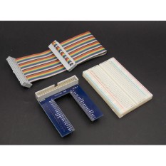 popeye Raspberry Pi 3 Gpio Expansion Board/Raspberry Pi B+ GildedVersion GPIO Adapter Plate 6+40 Pin Cabble+400 Pts Breadboard - intl