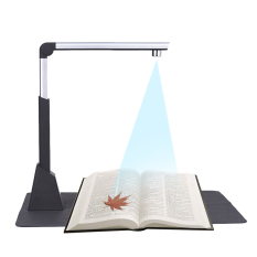 Portable Adjustable Kecepatan Tinggi USB Buku Gambar Document Camera Scanner 10 Mega Pixel HD High-Definition MAX. A3 Ukuran Pemindaian dengan OCR Fungsi LED Light untuk Kelas Perpustakaan Kantor Bank