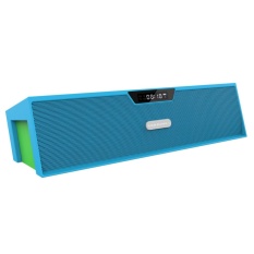 Handsfree Portable Bluetooth Speaker dengan TF Kartu (Biru)-Intl