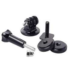 Portable Hot Shoe Ball Head Mount Adaptor Kamera Cradle Fotografi Bracket Aksesoris untuk GoPro Session Hero 5 4 3 2 1 3 + Xiaomi Yi Series SJ4000 Hitam-Intl